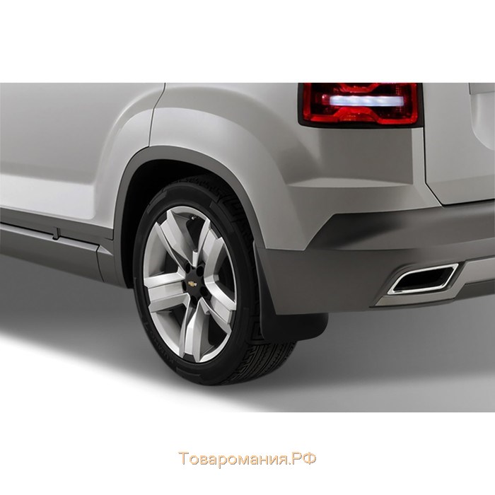 Брызговики задние Chevrolet Orlando, 2011-2016 мв. 2 шт (полиуретан)