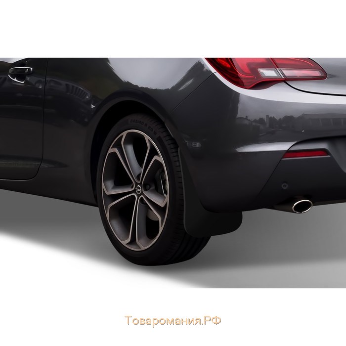 Брызговики задние Opel Astra GTC, 2011-2016 куп. 2 шт (полиуретан)