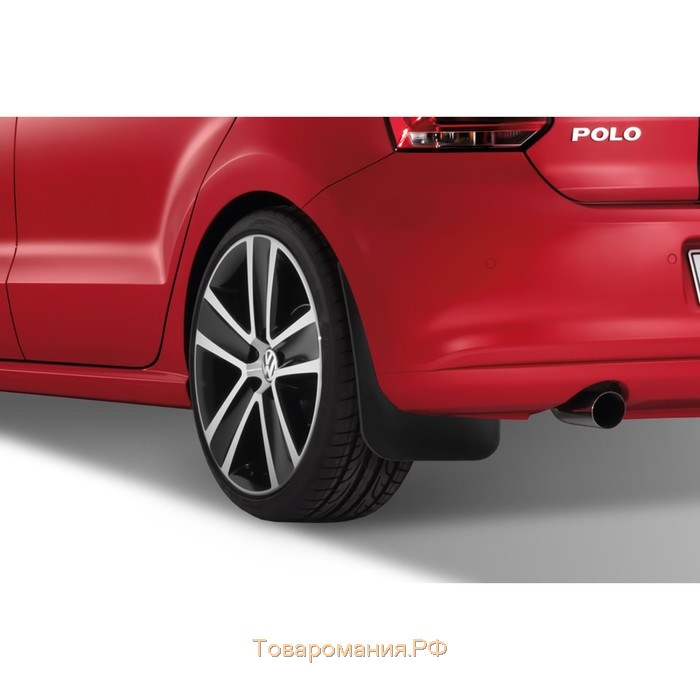 Брызговики задние для Volkswagen Polo, 2015-2020, седан, в пакете, набор 2 шт