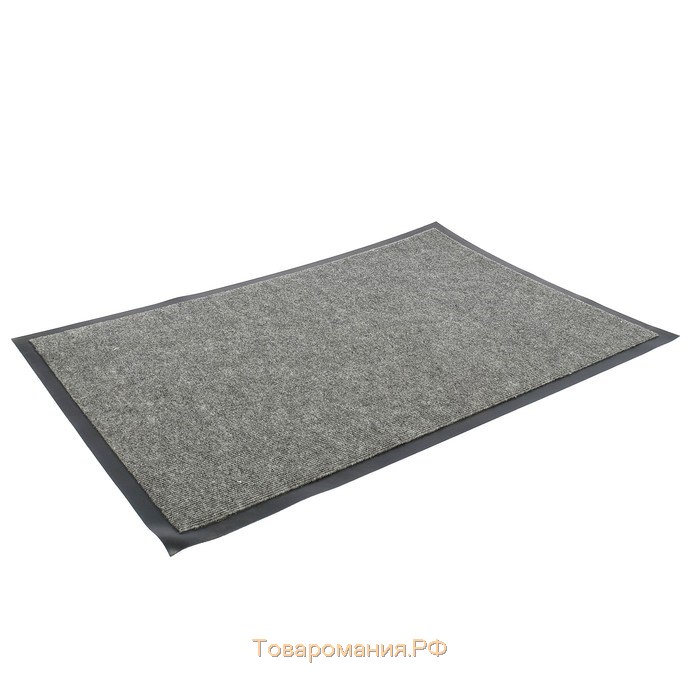 Коврик придверный влаговпитывающий Tuff, 60×90 см, серый