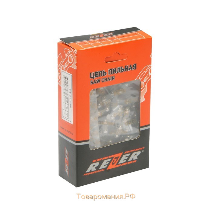 Цепь для бензопилы Rezer PS-9-1.3-55, 16", 3/8", 1.3 мм, 55 звеньев, Stihl-180/210/230/250