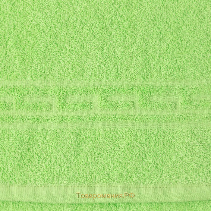 Полотенце Ocean 30х50 см (фас 10шт) зелёный, хлопок 100%, 360 г/м2