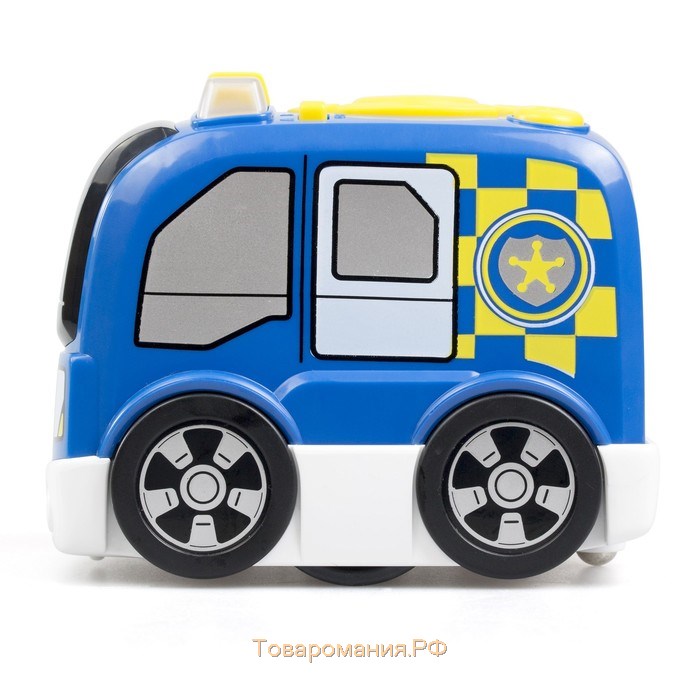 Программируемая пожарная машина Tooko Program Me Police Car, цвет синий