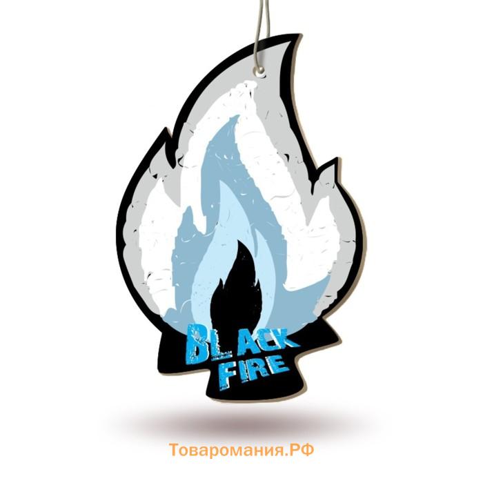 Ароматизатор AVS Fire Fresh, "Чёрный огонь" бумажный