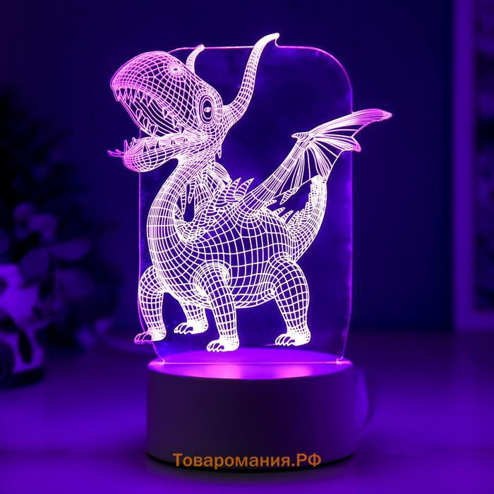 Светильник «Дракон» LED RGB от сети