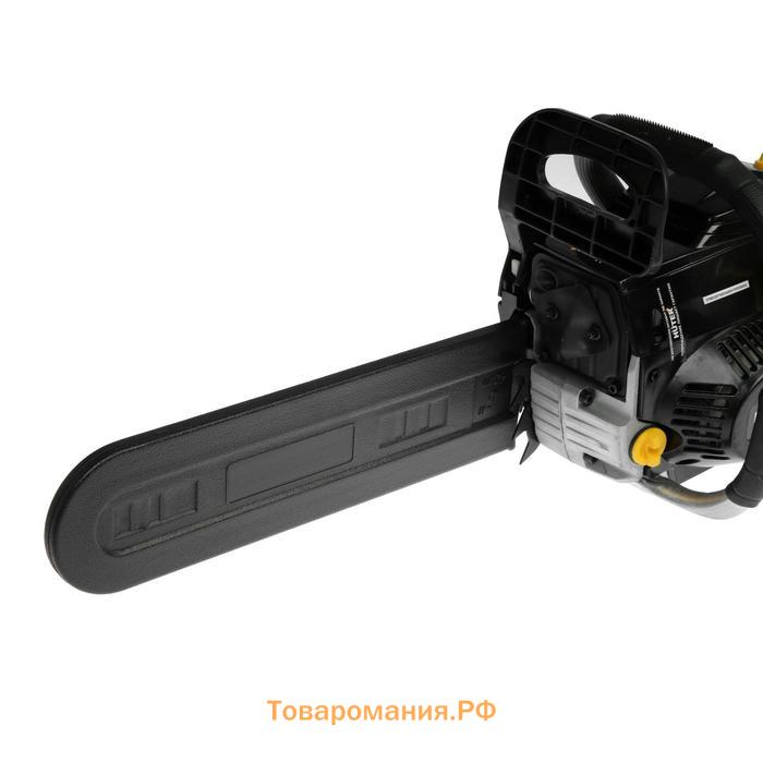 Бензопила Huter BS-45М, 2Т, 2.3 кВт, 3.1 л.с., 16", шаг 3/8", паз 1.3 мм, 57 зв.