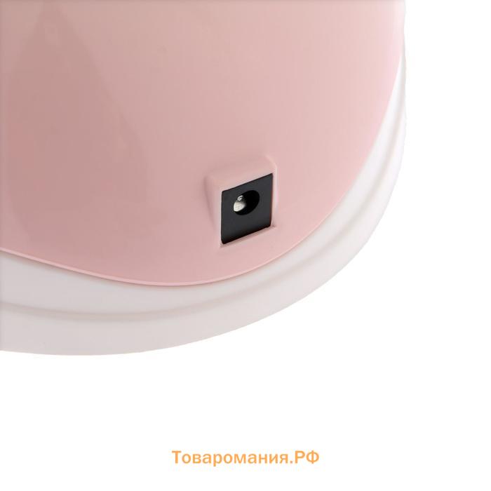 Лампа для гель-лака JessNail SUN 5 BL, UV/LED, 48 Вт, 24 диода, таймер 10/30/60 сек, розовая