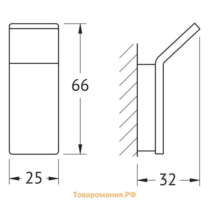 Крючок, хром