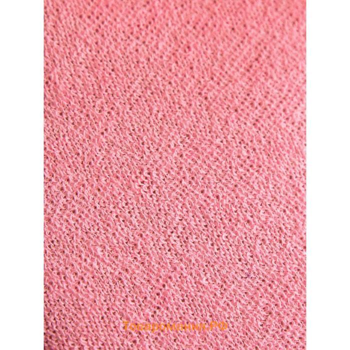 Тапочки женские открытый нос, размер 36-38, цвет розовый