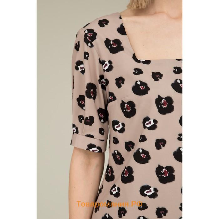 Блуза женская, размер 50, цвет бежевый 60564