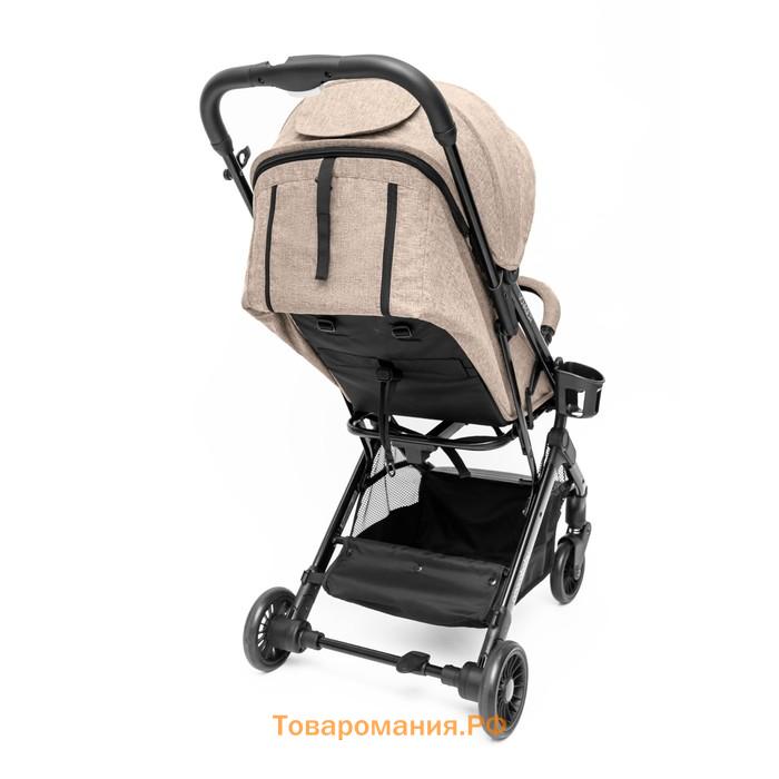 Коляска прогулочная Amarobaby Voyager, цвет коричневый