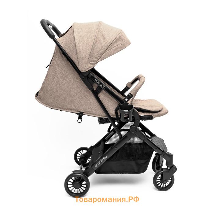 Коляска прогулочная Amarobaby Voyager, цвет коричневый