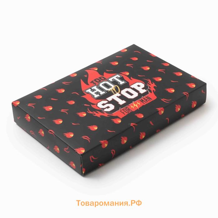 Набор трусов KAFTAN Hot Stop 2 штуки, чёрный/серый, размер 50