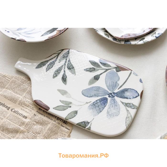 Блюдо керамическое «Фьюжен», 29.7×17.5 см, Dolce Ceramo