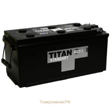 Автомобильный аккумулятор Titan Standart 190 Ач, в комплекте с переходниками конус-болт