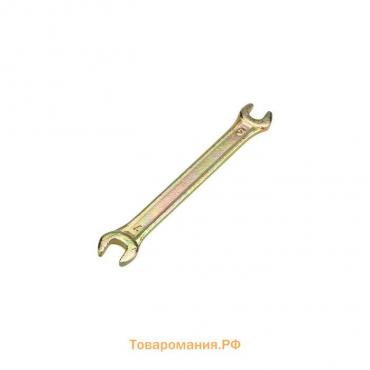 Ключ рожковый REXANT 12-5821-2, желтый цинк, 6х7 мм