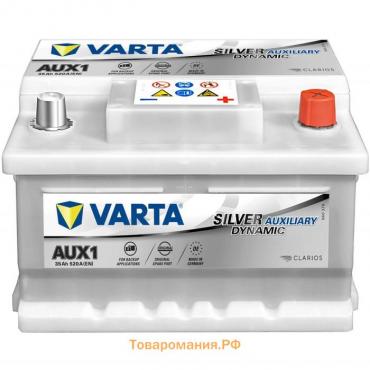 Автомобильный аккумулятор Varta 35 Ач Silver Dynamic 535 106 052 AUXILIARY (A2305410001), обратная