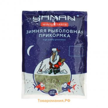 Прикормка Yaman Winter Taste Карась зимняя, анис, цвет зелёный, 700 г