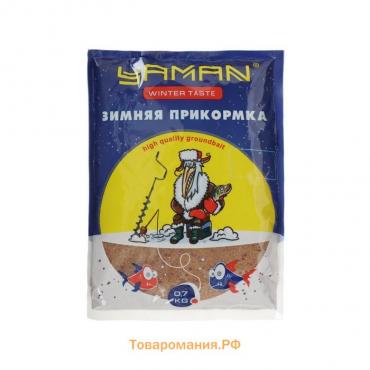 Прикормка Yaman Winter Taste Плотва зимняя, тутти-фрутти, цвет оранжевый, 700 г